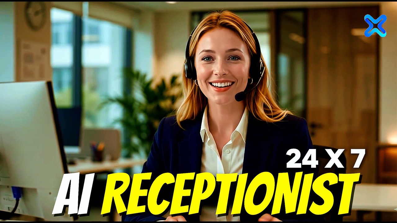Jenny, the JobGen.AI receptionist, answering a call for an accounting firm
